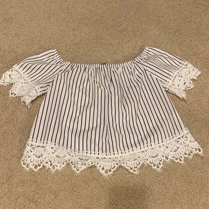 Forever 21 Off the Shoulder Top
